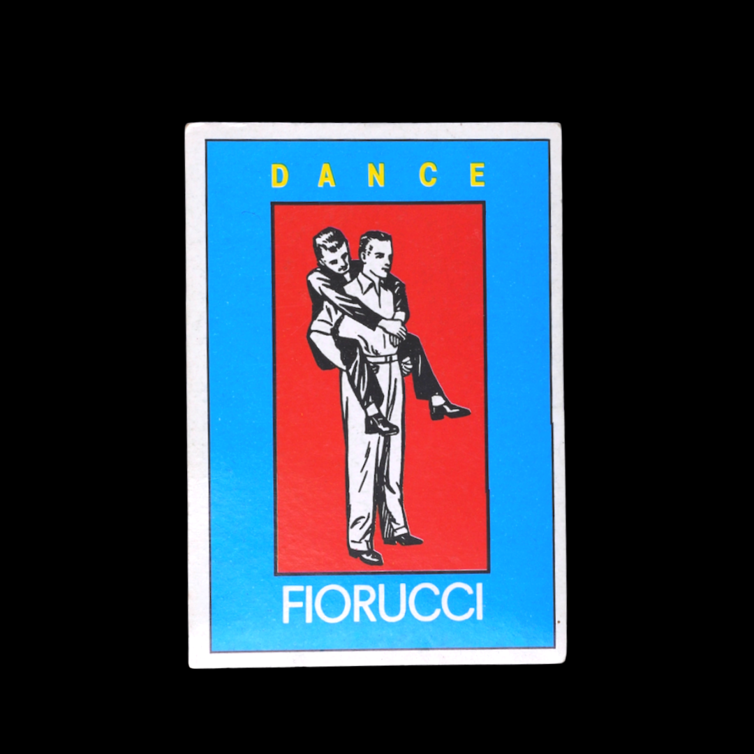 FIORUCCI STICKER - DANCE DANCE DANCE