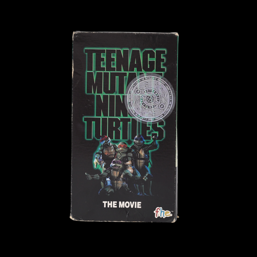 TEENAGE MUTANT NINJA TURTLES (THE MOVIE) VHS